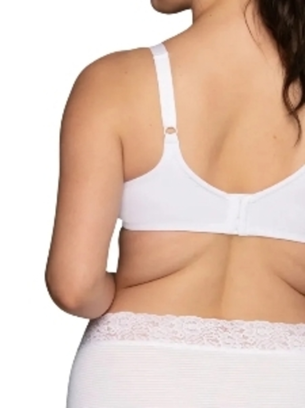 Vanity Fair Everyday Smooth Full-Coverage Underwire Bra - White NWT - Picture 2 of 5